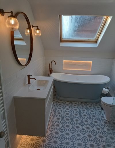 Bathroom fitted by TradesPro in Harpenden
